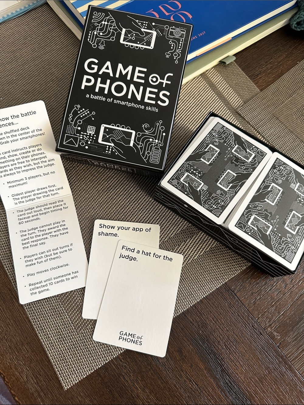 Party Card Game - Black
